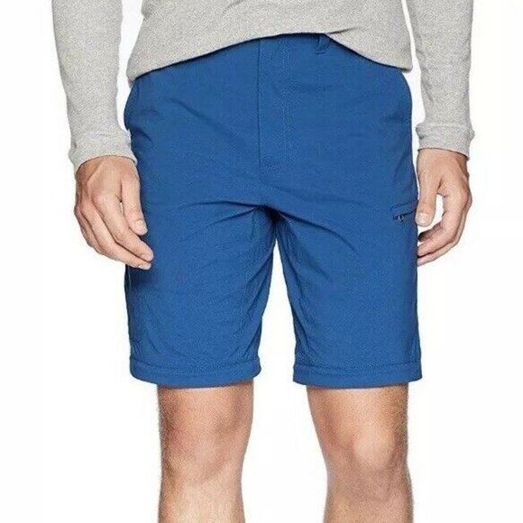 Bundle " 3 x $20" Solstice Men's NWT Stretch Convertible Blue Pants - Picture 1 of 9